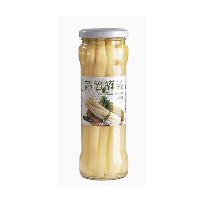 370ml  canned asparagus in glass